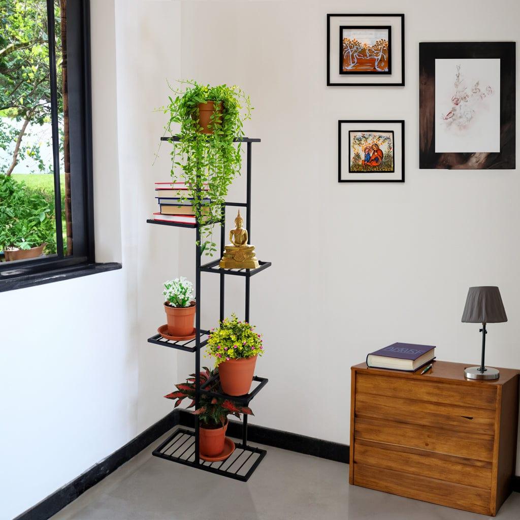 [T3563] TrustBasket Vertical Garnet Stand for Plants