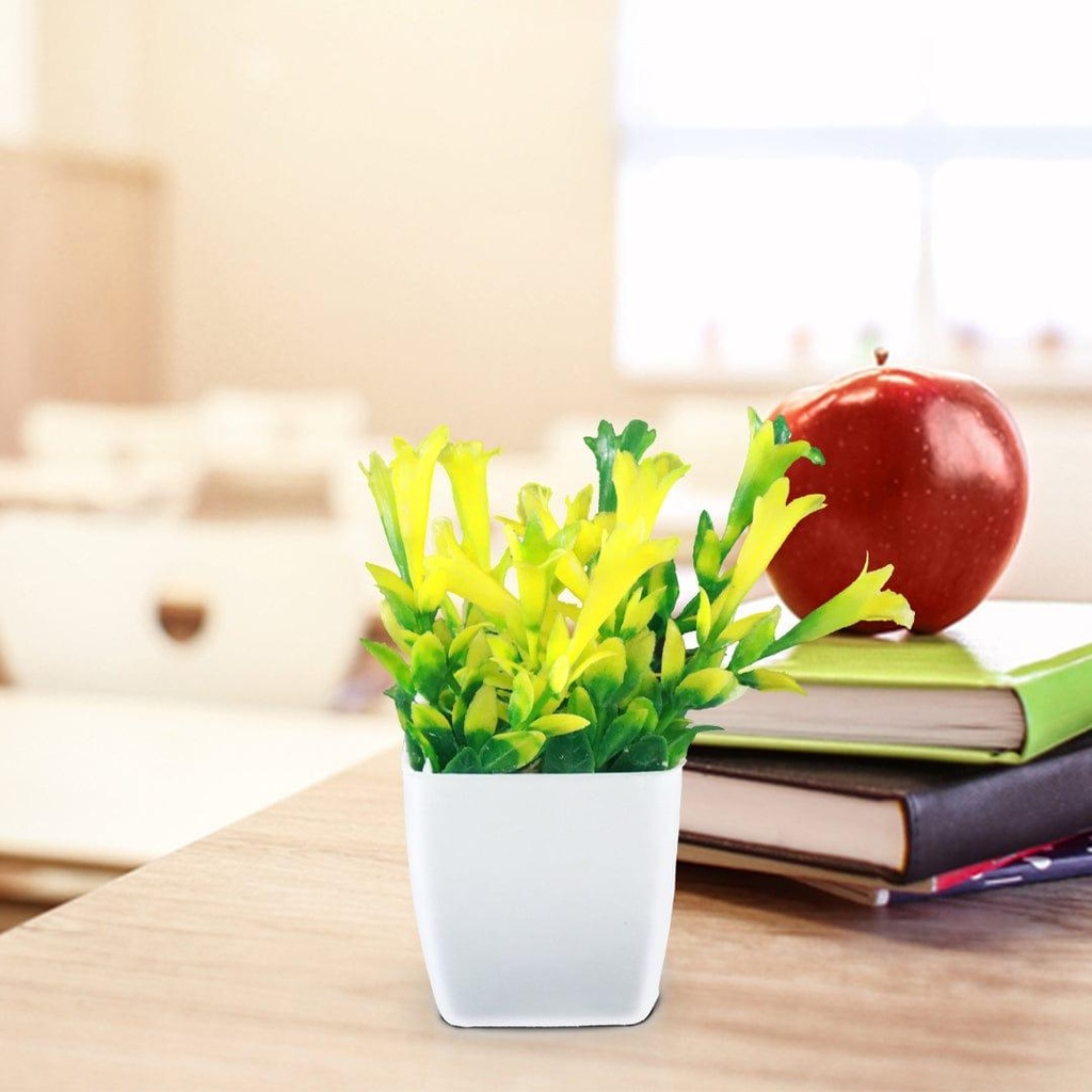 [T3334] Artificial Potted Bunch Shrub