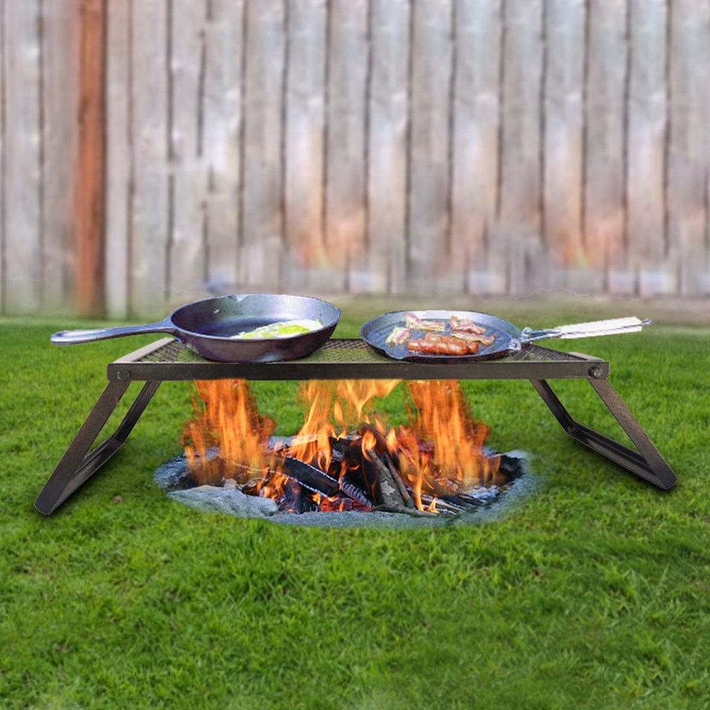 [T3299] TrustBasket Heavy Duty Camping Grill