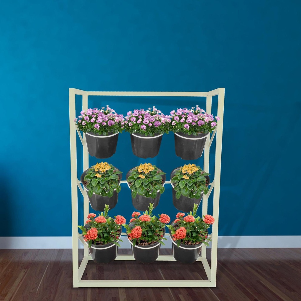 [T3259] Lofty Vertical Stand with Pots