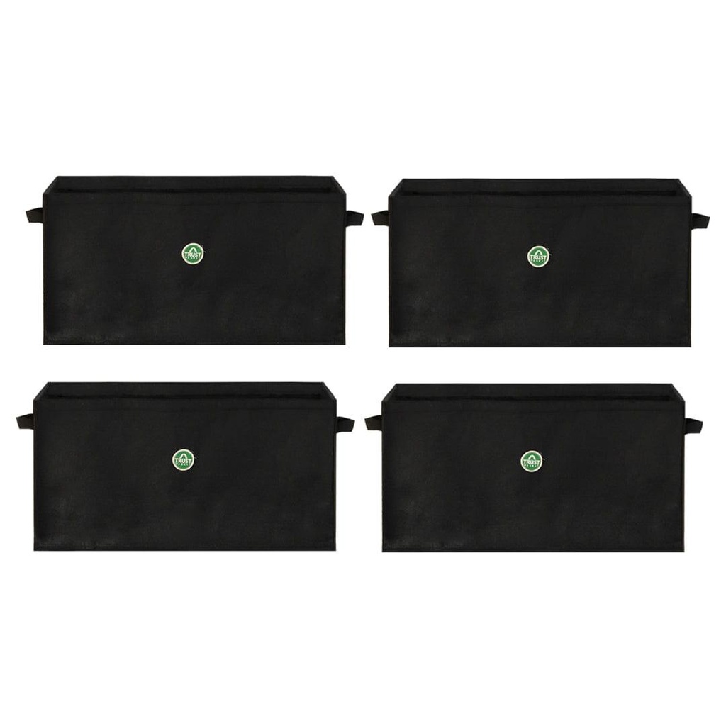 [T3272] Heya Rectangular Felt Grow bag (Pack of 4)