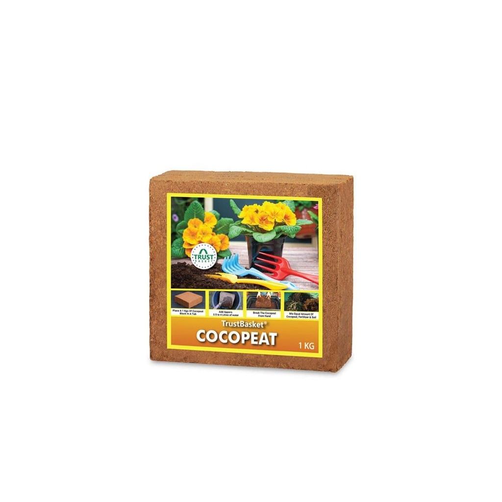 [T3213] Cocopeat Block - 1kg (Set of 1)