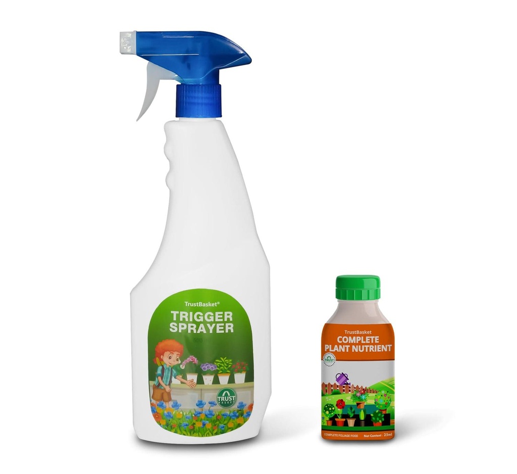 [T3044] Trigger Sprayer Bottle(500ml) with Organic Plant Nutrient(25ml)