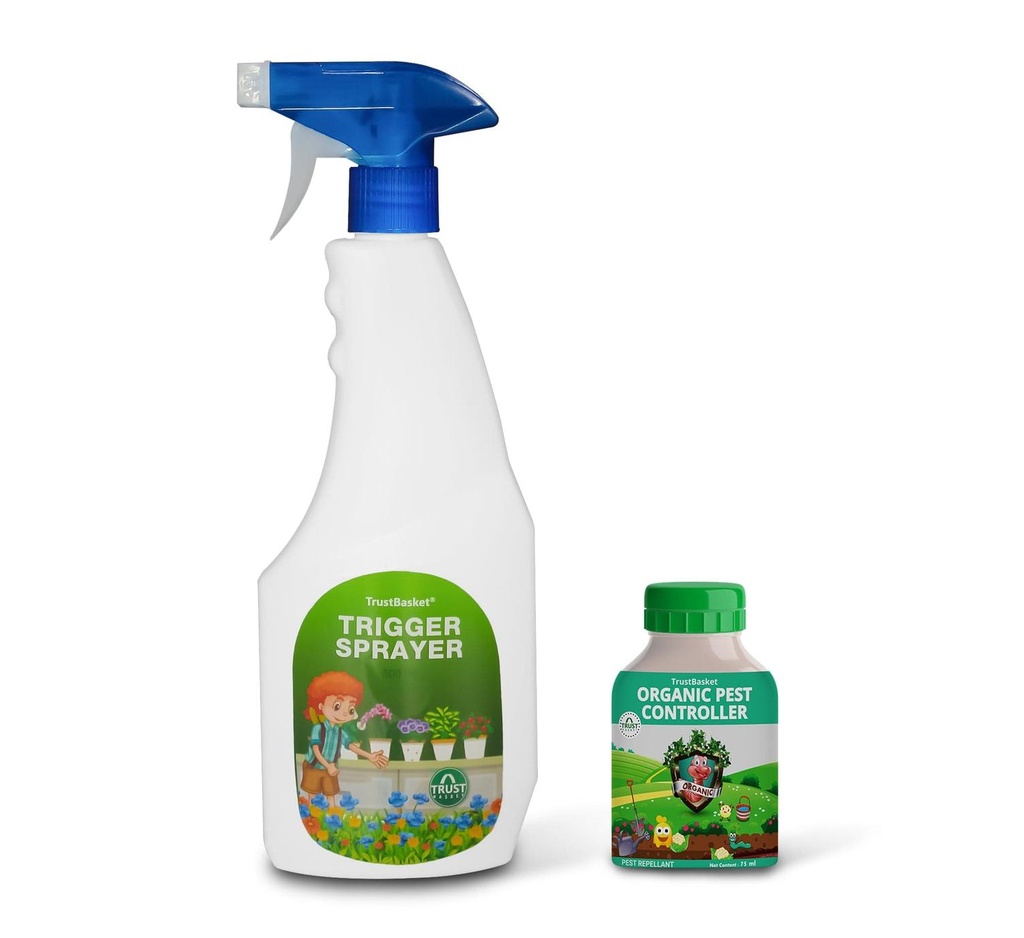 [T3043] Trigger Sprayer Bottle(500ml) with Organic Pest Controller(75ml)