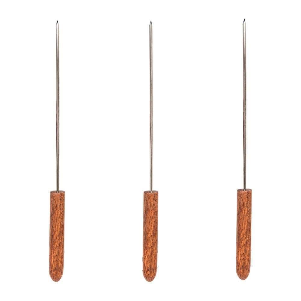 [T2549] Extra Large Barbecue Skewers for BBQ Tandoor Grill (Set of 3)