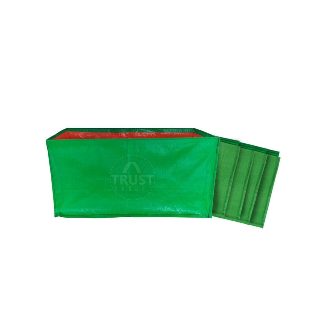 [T2786] HDPE Rectangle Grow Bag - 24*12*12 (Set of 5)