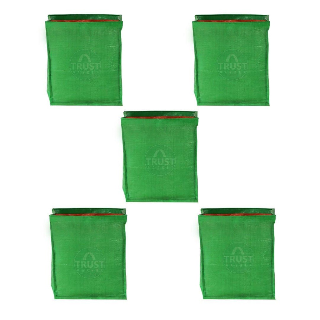 [T2784] HDPE Square Grow Bag-12*12*12 (Set of 5)