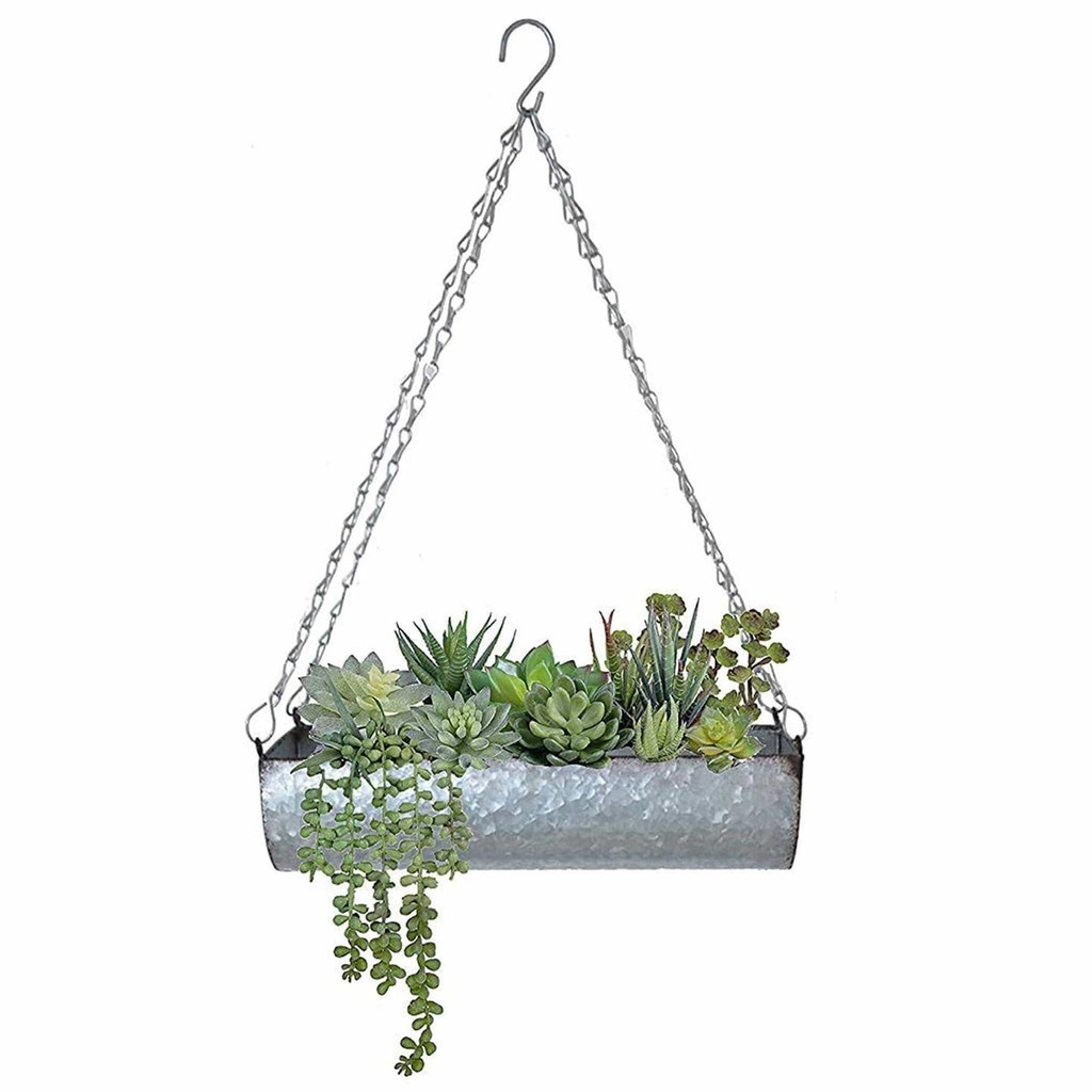 [T2495] Ivy Single Level Hanging Planter