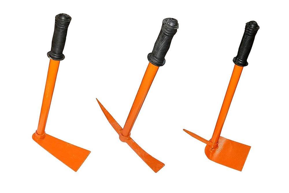 [T2499] Garden Tools - Heavy Duty Gardening Tools Planting Kit Essentials, Sharp, Strong, Durable Steel Planter Accessories (Garden Tool Combo)