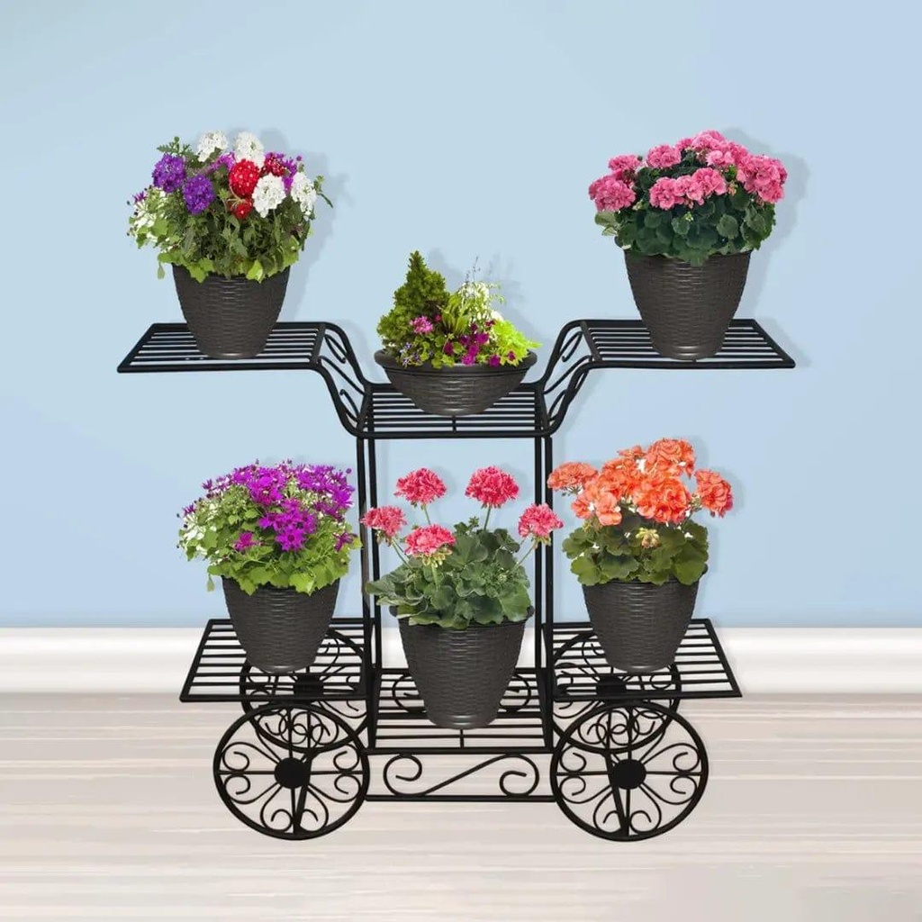 [T2252] TrustBasket Cart type Planter Stand for Plants