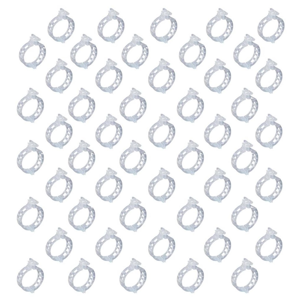 [T1647] Plant Support Garden Clips - Set of 50