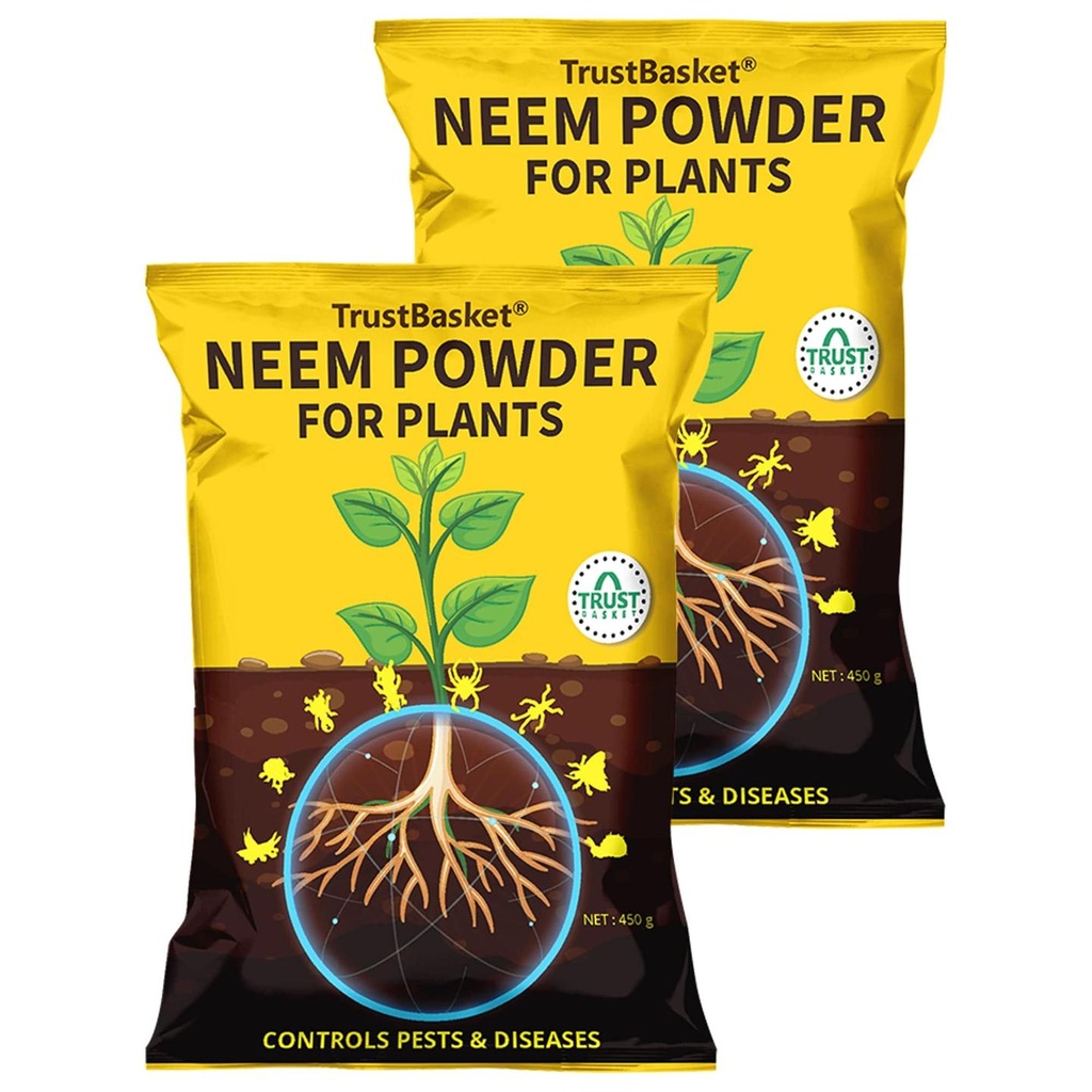 [T2081] Neem Powder for Plants - 450 Gms (Set of 2)