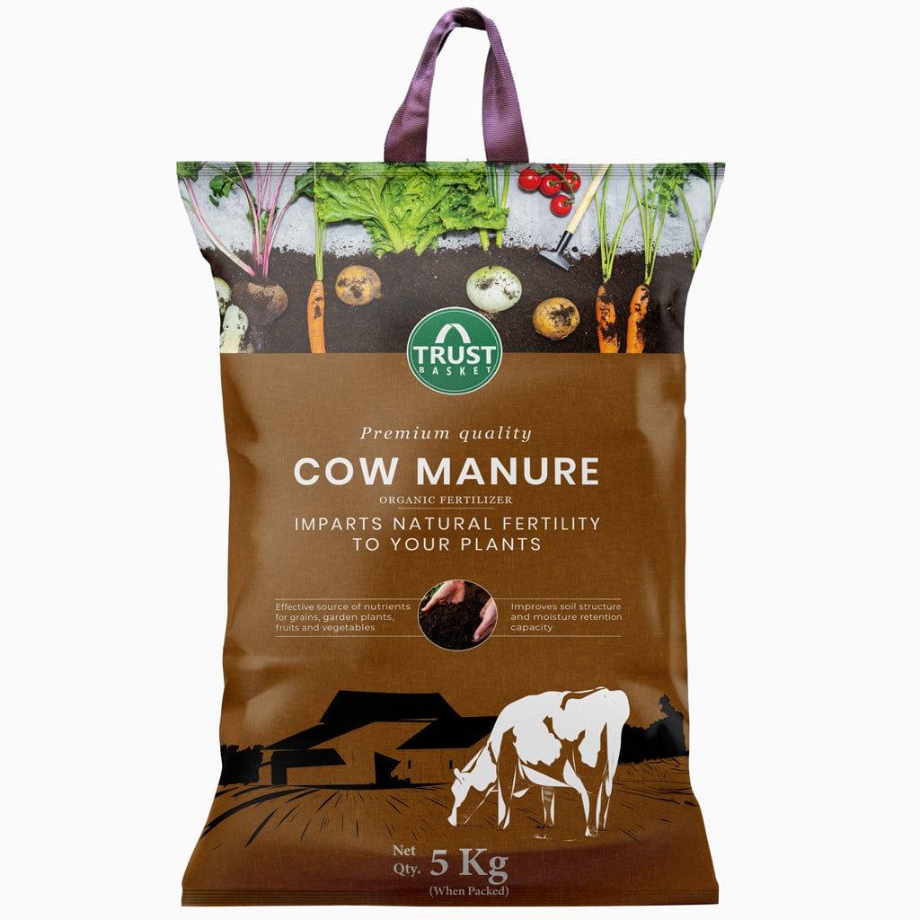 [T1504] TrustBasket Cow Manure for Plant (5 KG)