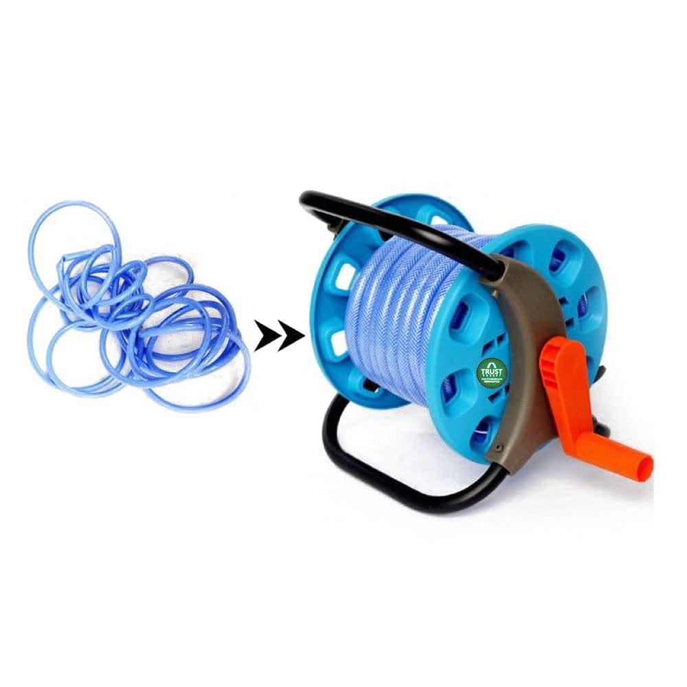 [T1158] Garden Hose Reel Stand holds upto 20mtr Pipe