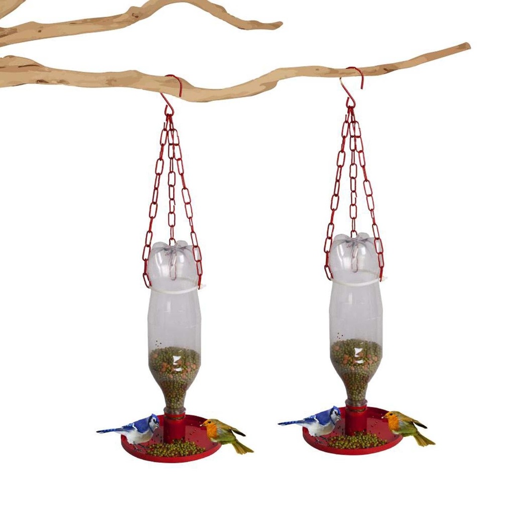 [MTBRDFD02] Universal Bird Feeder Kit - Set of 2