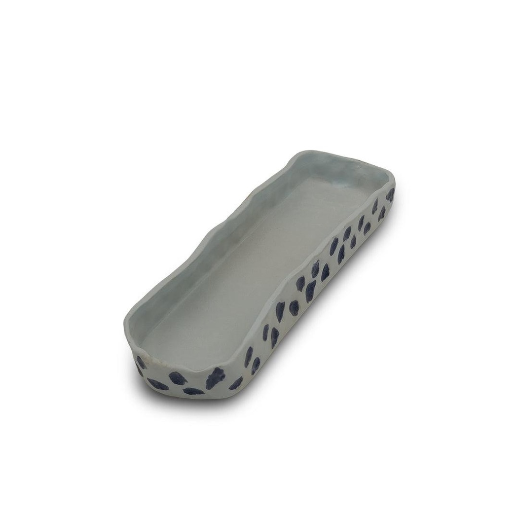 Pebble Dot Serving Tray/Ceramic Tray/Serving Tray
