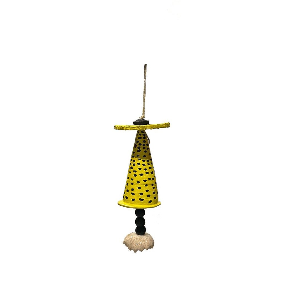 Cheetah Glint Terracotta Bell