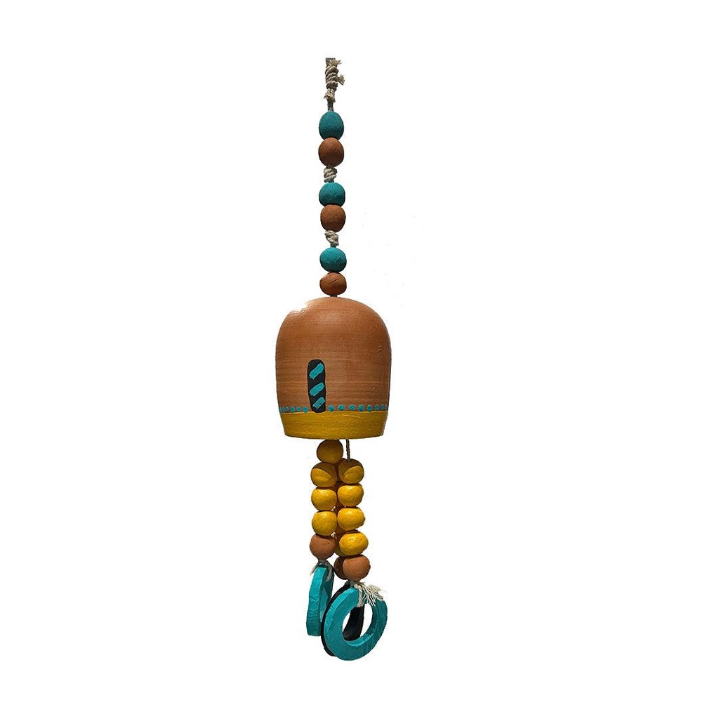Folky Terracotta Bell