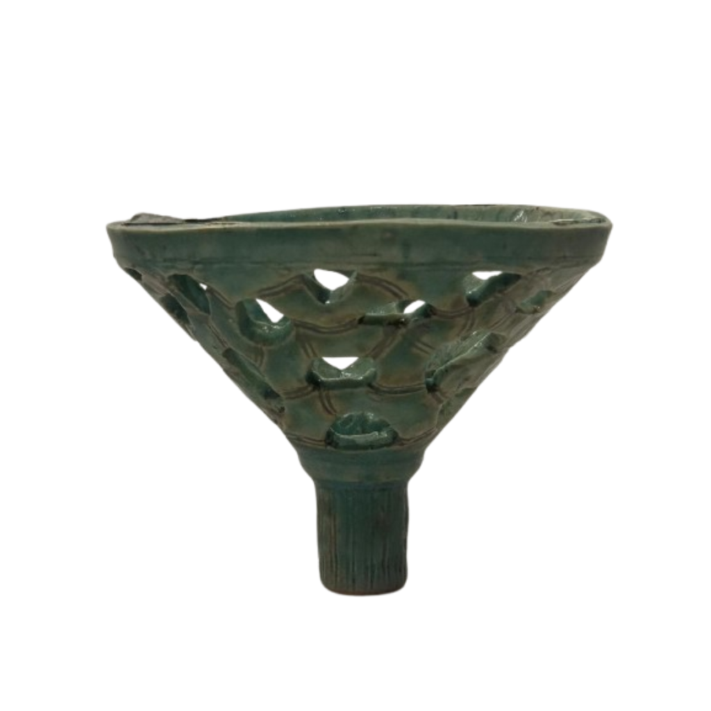 Ceramic lamp shade/ Flower vase